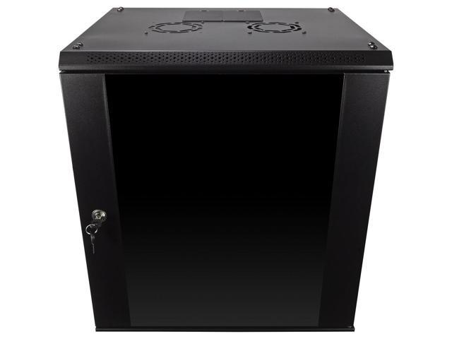 Navepoint 12u Wall Mount Consumer Series Server Cabinet Network