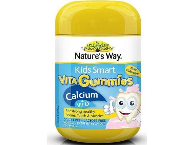 Natures Way Kids Smart Vita Gummies Calciumvit D