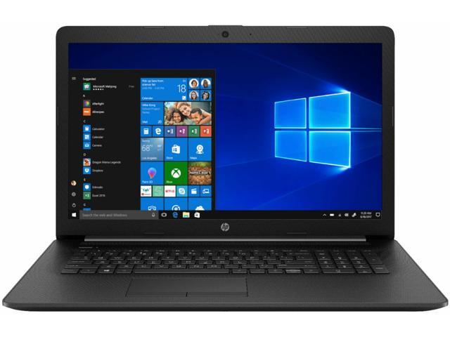 HP 17.3" Laptop Intel Core i3-1005G1, 8GB Memory, 1TB HDD, DVD-RW, Bluetooth, Webcam, HDMI, Intel UHD Graphics, Windows 10 in S mode, Jet Black - 17-by3021dx