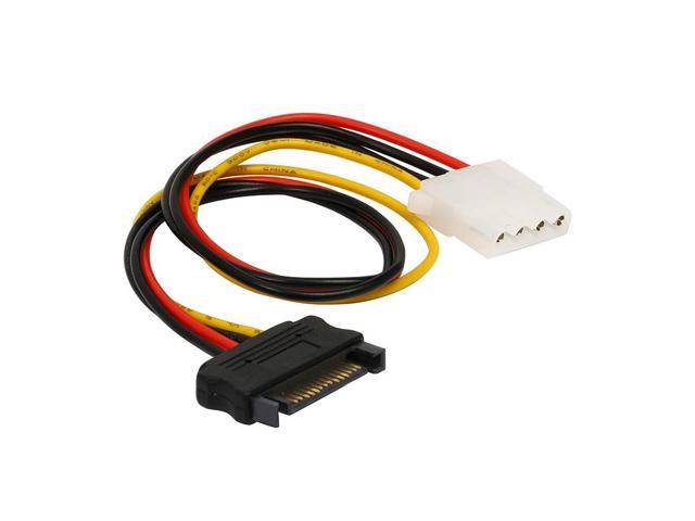 Abroad Overdraw cable 12 inch SATA Male to 4 pin Molex LP4 Female IDE Hard Drive Power Adapter  Converter Cable,Male to Female for 12V/5V IDE HDD DVD - Newegg.com