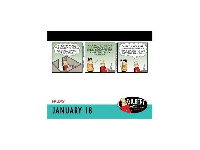 Dilbert 2019 Day To Day Calendar Newegg Com