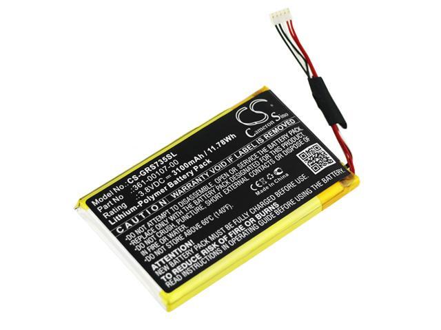 Explorer 3100mAh Battery Replacement for Garmin 010-01735-10 inReach SE inReach SE 3.8V 361-00107-00 Explorer 3100mAh Battery Replacement for Garmin 010-01735-10 inReach SE inReach SE 3.8V 361-00107-00