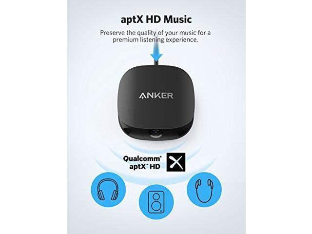 Anker Soundsync A3341 Bluetooth 2-in-1 Transmitter and Receiver, with  Bluetooth 5, HD Audio with Lag-Free Synchronization, and AUX/RCA/Optical  Connection for TV and Home Stereo System - Newegg.com