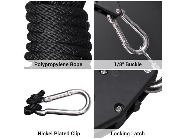 12pcs Yoyo Hanger 150lbs Heavy Duty Rope Ratchet Adjustable for