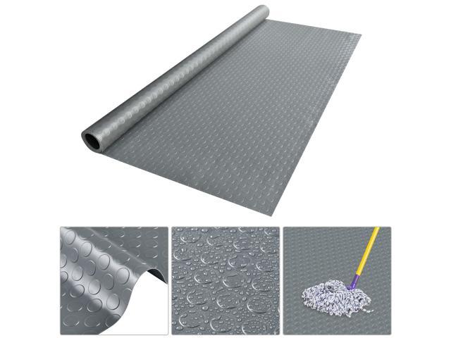 Yescom Garage Floor Mat Roll Non Slip Car Parking Protect Cover Trailer PVC  13x5 Ft for Under Car Workshop