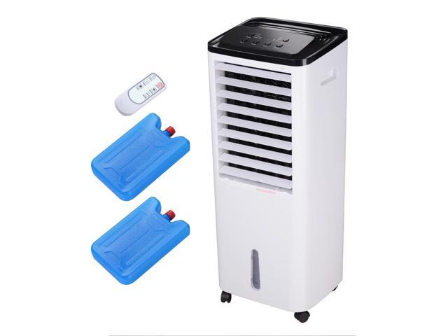 Yescom Evaporative Cooler Portable Air Cooler Humidifier with Remote Control Ice Pack Energy Saving Indoor Outdoor 200W