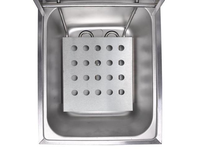 5000W Electric Deep Fryer Dual Tank Commercial Restaurant 12L