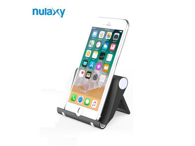 Nulaxy Portable Mobile Phone Holders Adjule Desk Holder For Stands Foldable Plastic Desktop Mount Iphone Tablet Newegg Com