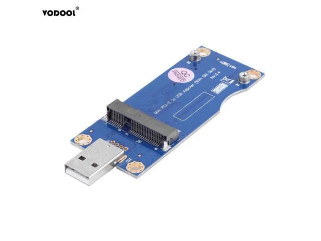 Vodool Mini Pci E Wireless Wwan To Usb Card Adapter With Sim Card