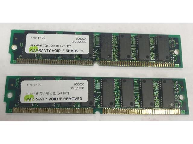 72pin Simms 8mb Removed From An Apple Mackintosh.