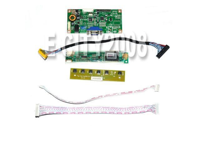 VGA LCD Controller Board Monitor DIY Kit For LTN141W1-L04 CCFL 30Pin US Seller