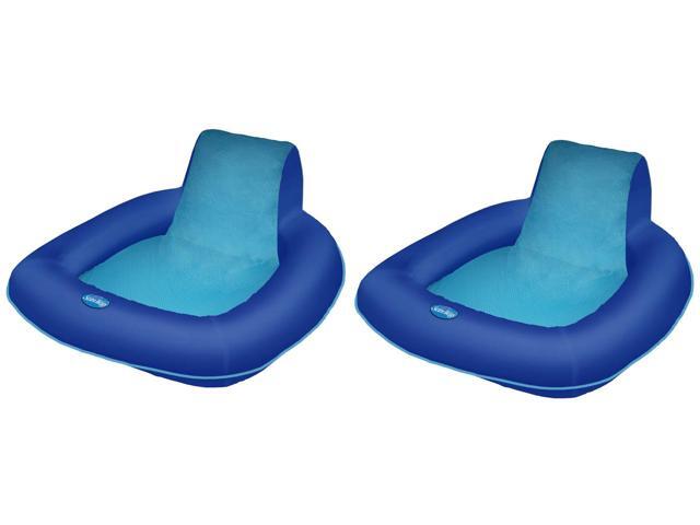 Swimways Spring Float Sunseat Floating Pool Lounge Chair 2 Pack Swimways Spring Float Sunseat Floating Pool Lounge Chair 2 Pack 13017