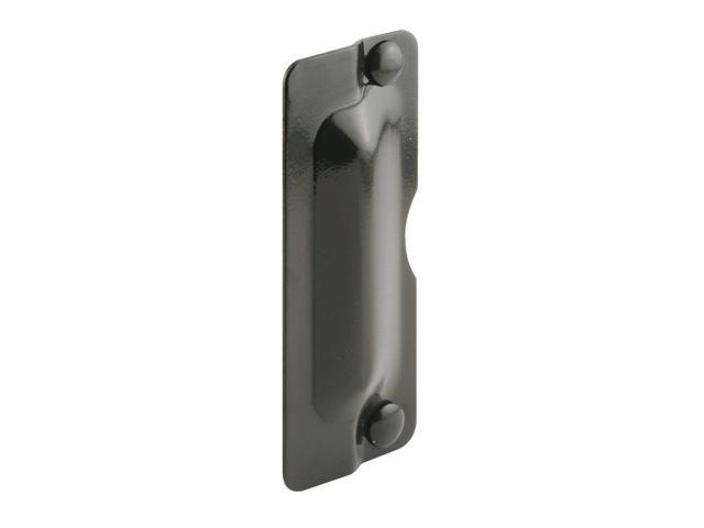 Defender Security U 9501 Latch Guard Plate Cover Protect Against Forced Entry Easy To Install On Out Swinging Doors Bronze Painted Steel 3 X7