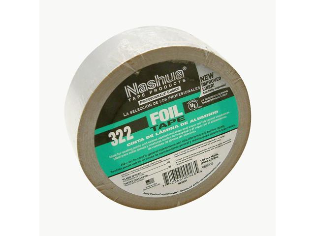 NASHUA 322 Foil Tape with Liner,48mm x 46m,Silver 