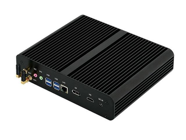 Partaker Fanless Mini PC,Desktop Computer,Intel Core i7 1165G7