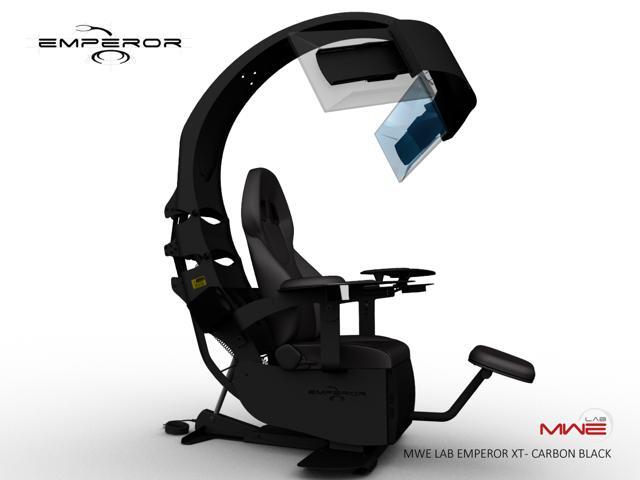 Emperor Gaming Chair >> Mwe Lab Emperor Xt Motorised Ergonomic Workstation Gaming Chair Carbon Black Integrated Sound System Pre Wired To Support Up To 3x30 Monitors Emperor Gaming Chair >> Mwe Lab Emperor Xt Motorised Ergonomic Workstation Gaming Chair Carbon Black Integrated Sound System Pre Wired To Support Up To 3x30 Monitors