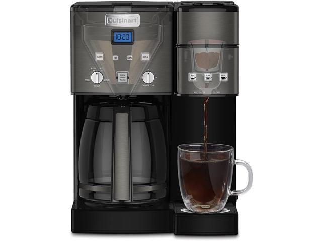 Cuisinart SS-15BKS Stainless Coffee Center 12 Cup Coffeemaker And ...