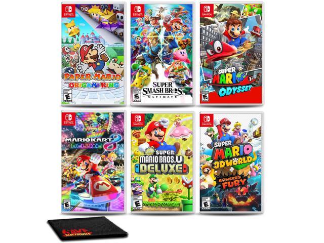shuffle chap hoppe Nintendo Switch Mario-Themed Six Games Super Pack Bundle Nintendo Switch  Video Games - Newegg.com