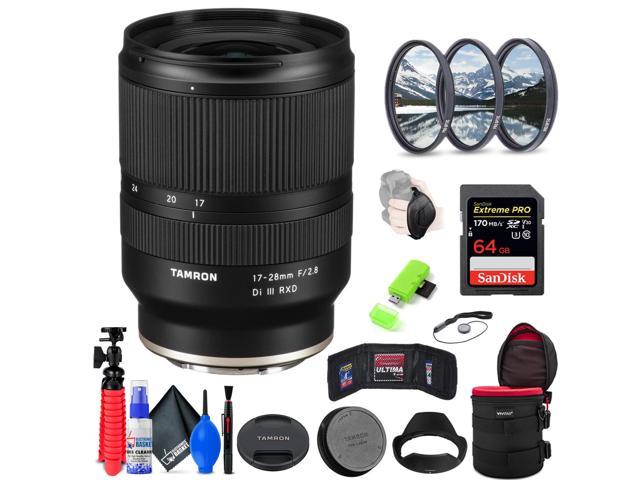 Tamron 17-28mm f/2.8 Di III RXD Lens for Sony E + Accessories