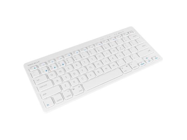 Macally Quick Switch Bluetooth Keyboard For Three Devices - Newegg.com