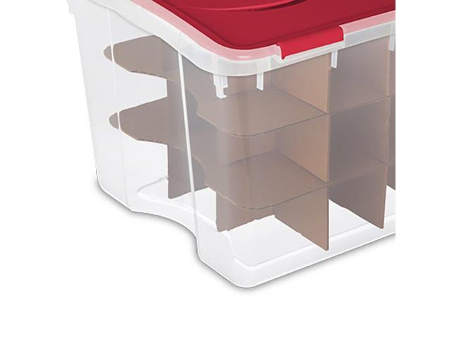 Sterilite 6 Pack 48 Quart Hinged Lid 270 Total Holiday Ornament Storage Bo Newegg Com - Sterilite Clear Ornament Storage Box 45 Ornaments Sterilite 6 Pack 48 Quart Hinged Lid 270 Total Holiday Ornament Storage Bo Newegg Com - Sterilite Clear Ornament Storage Box 45 Ornaments