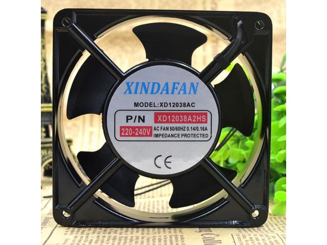 230V 12CM 12038 cabinet cooling fan XINDAFAN XD12038A2HS 220V