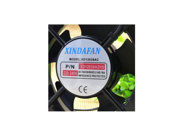 230V 12CM 12038 cabinet cooling fan XINDAFAN XD12038A2HS 220V