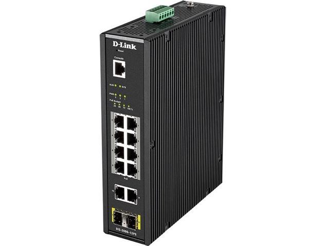 D-Link DIS-200G-12PS Ethernet Switch - Newegg.com