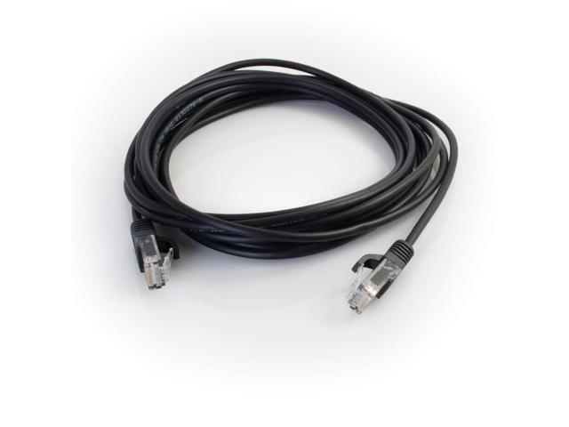 1 Feet, 0.30 Meters Blue Snagless Unshielded Slim Ethernet Network Patch Cable C2G 01018 Cat5e Cable