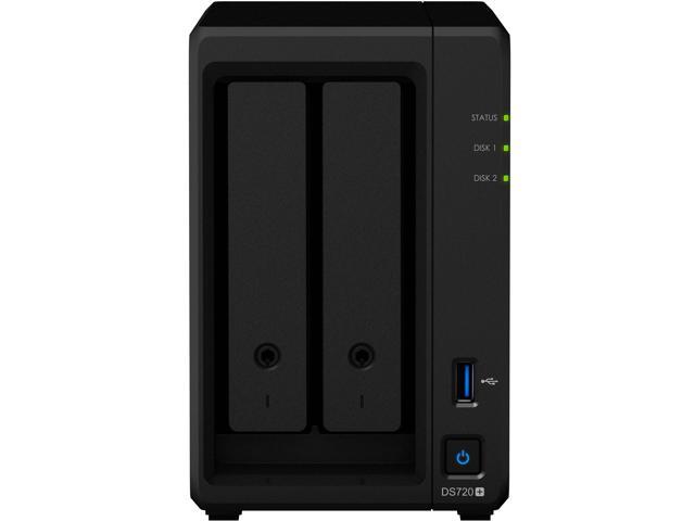 Synology DiskStation DS720+ NAS Server for Business with Celeron CPU, 6GB  Memory, 1TB M.2 NVMe SSD, 8TB HDD Storage, Synology DSM Operating System  Desktop NAS