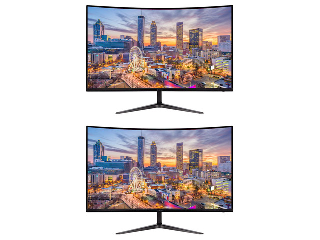 ViewSonic VX3218C-2K Gaming Monitor 2-Pack 32-Inch Curved 165Hz QHD