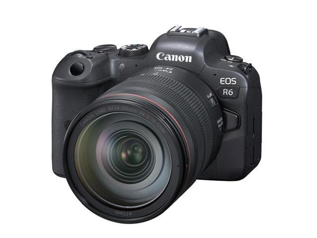 Canon EOS R6 Mirrorless Digital Camera with RF 24-105mm f/4 L IS USM ...