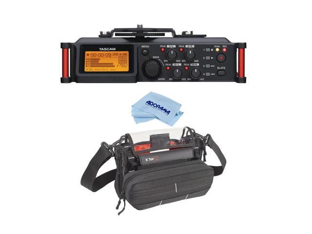 Tascam DR-70D 4-Channel Audio Recorder for DSLR Cameras W/MixPro