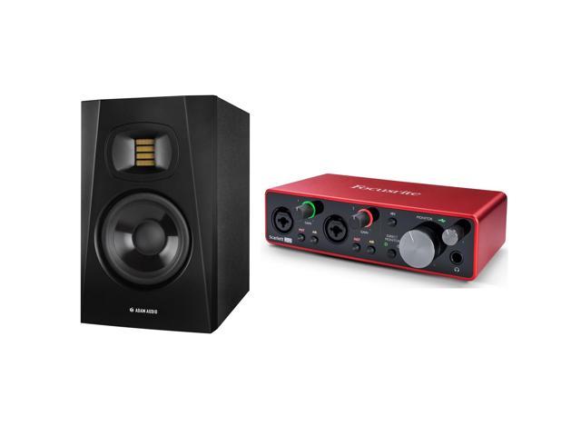 Adam 2x Audio Professional T5V 5" 70W 2-Way Active Monitor W/Focusrite Interface