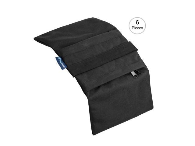 Flashpoint Empty Saddle Sandbag, Cordura Nylon - 15 lb Capacity (Black) 6-Pack