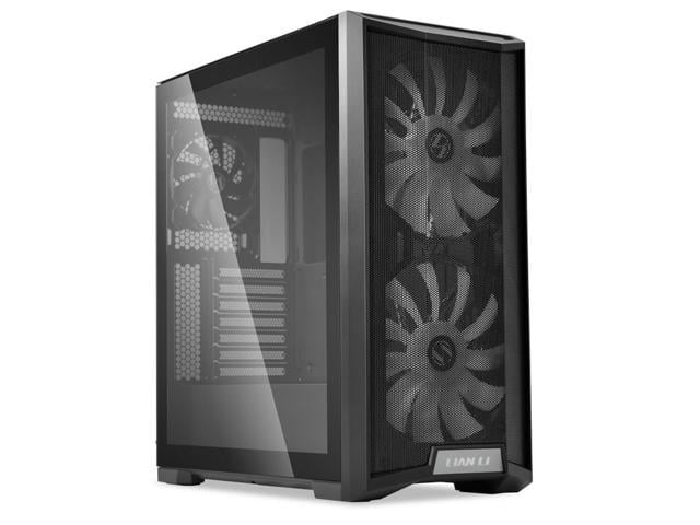 LIAN LI LANCOOL 215 X Gaming Case ATX Tempered Glass, Black 