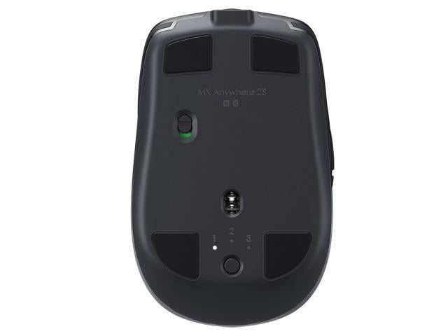 Logitech MX Anywhere 2S Mouse - Darkfield - Wireless - Bluetooth - Yes ...