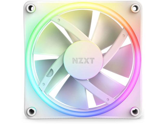 NZXT F120RGB Duo - 120mm Dual-sided RGB Fan - Single Pack (White ...