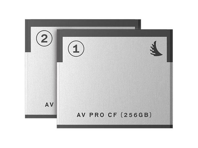 Angelbird 2x AV PRO CF 256GB Memory Card Match Pack for Blackmagic Design URSA Mini Cameras