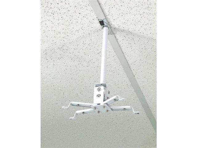 Alzo Digital Short Suspended Drop Ceiling Video Projector Mount Scissor Clamp