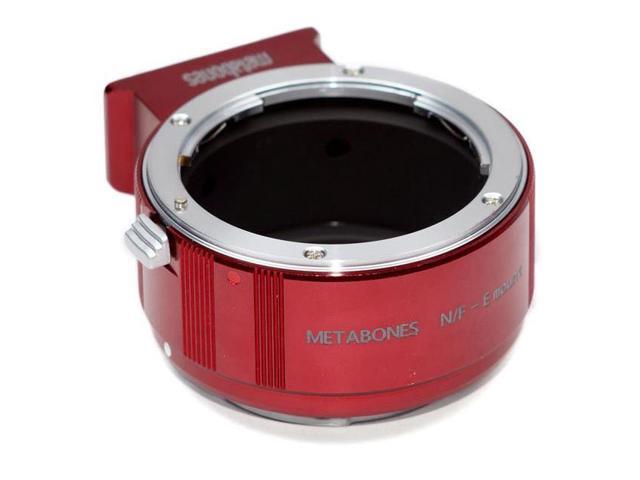 Metabones Nikon F Lens to Sony E-Mount Camera T Adapter II, Red  #MB_NF-E-RT2