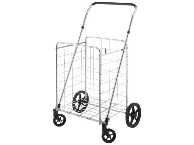 Photo 1 of Whitmor Adjustable Handle Utility Shopping Cart