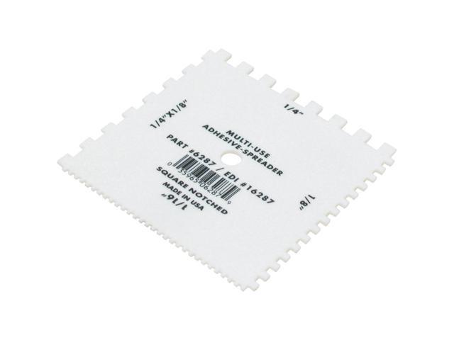 QLT Various Square-Notch Disposable Adhesive Spreader 16287