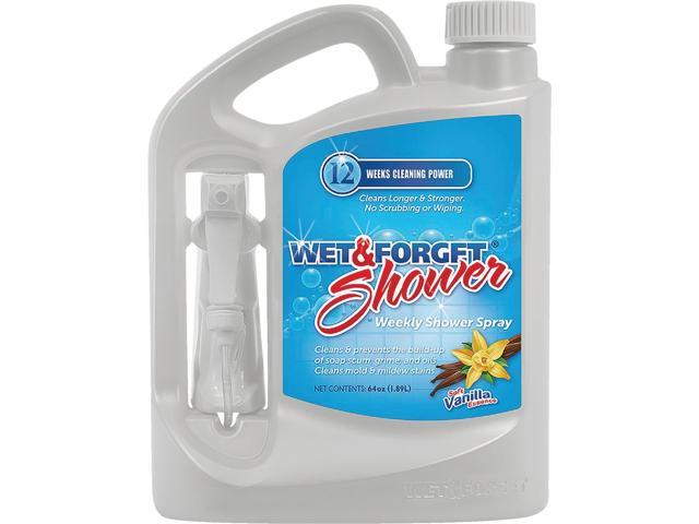 Photo 1 of Shower Cleaner,64 oz.,Vanilla,Clear WET AND FORGET