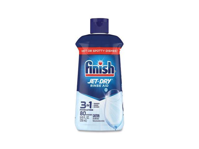 FINISH 75713CT Jet-Dry Rinse Agent, 8.45oz Bottle, 8/Carton