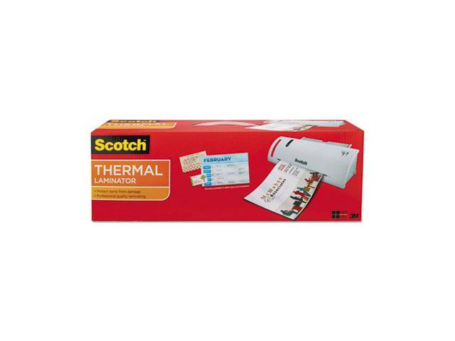 Holds Sheets up to 8.5 x 11 Scotch Thermal Laminator Combo Pack Includes 20 Letter-Size Laminating Pouches TL902VP 