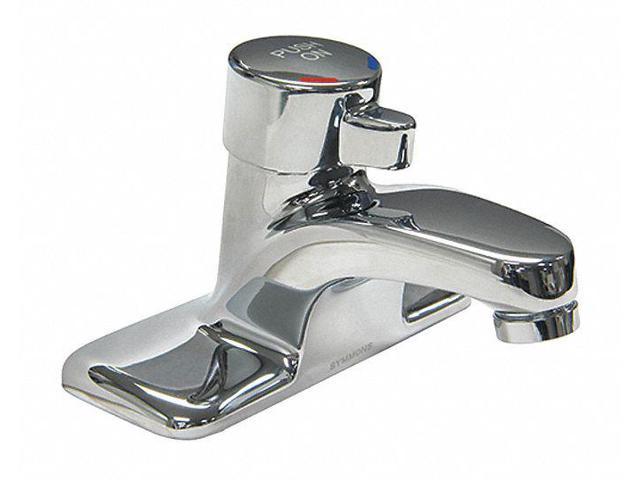 Symmons Bathroom Faucet Chrome 5 7 8 H Chrome Slc 6000 Newegg Com