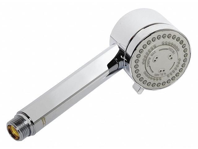 Metal Handheld Shower Head 2 50 Gpm 1 Npsm Connection Type