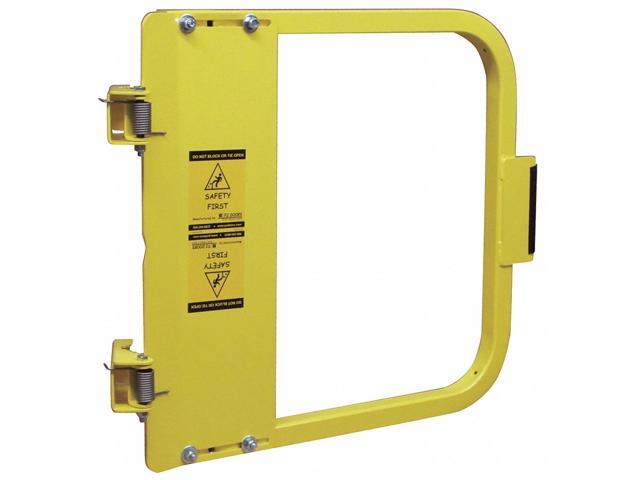 Ps Doors Lsg 24 Pcy Safety Gate 22 3 4 To 26 1 2 In Steel Color Yellow Newegg Com