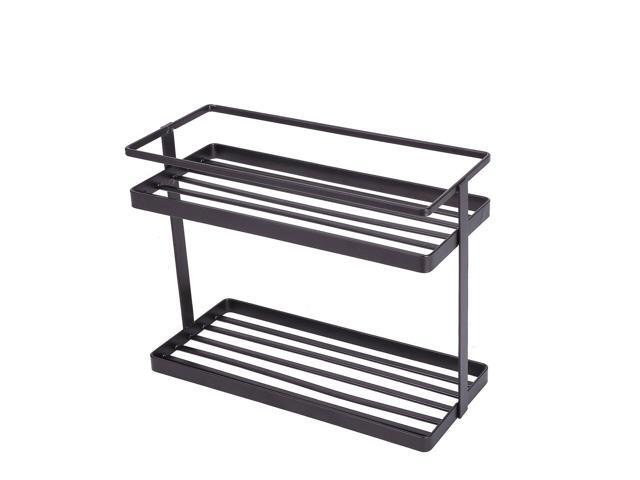2 Tier Countertop Spice Rack Gongshi Kitchen Pantry Stand Shelf